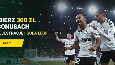Fortuna - 300 zł za rejestrację i bramkę Legii w meczu z AZ Alkmaar