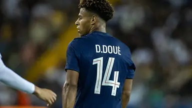 Désiré Doué może zastąpić Ousmane'a Dembélé w meczu z Belgią