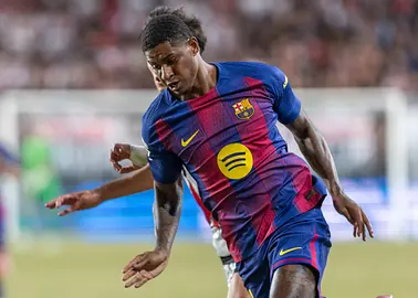 Manchester United przegrał z Atlético. Rashford z najniższą notą, Yoro ukarany czerwoną kartką