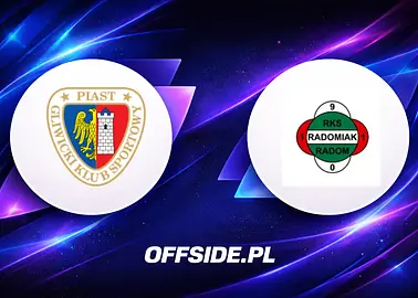 Znamy skład Piast Gliwice na mecz z Radomiak Radom