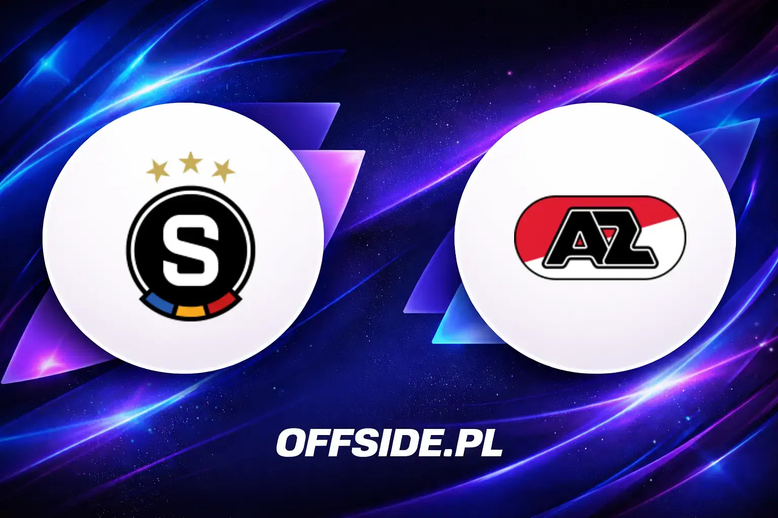 Sparta Praga - AZ Alkmaar oficjalne składy