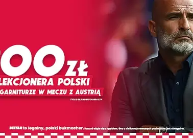 300 zł za selekcjonera Polski w garniturze w meczu z Austrią