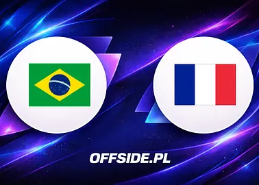Brazylia - Francja oficjalne składy