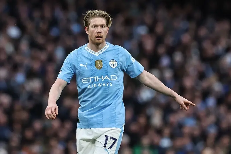 Kevin De Bruyne wraca do treningów po kontuzji