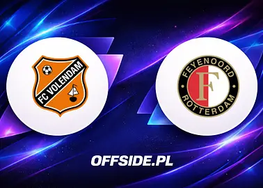 FC Volendam - Feyenoord Rotterdam oficjalne składy