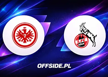 Eintracht Frankfurt - 1.FC Köln oficjalne składy