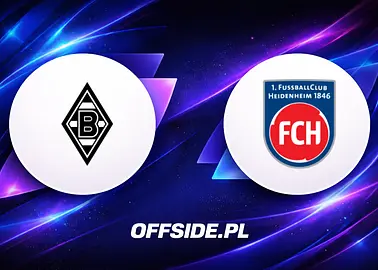 Borussia M'gladbach - FC Heidenheim oficjalne składy