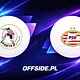 Sparta Rotterdam - PSV Eindhoven oficjalne składy