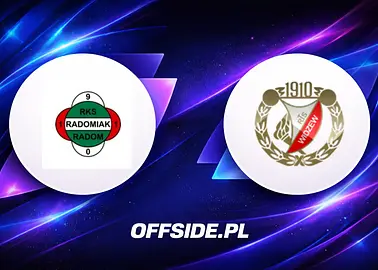 Radomiak Radom - Widzew Łódź oficjalne składy