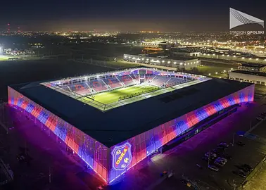 Nowy Stadion Odry Opole! Robi wrażenie