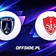 Paris FC - Stade Brestois 29 oficjalne składy