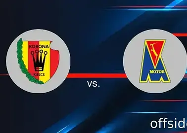 Korona Kielce triumfuje po golu z rzutu karnego