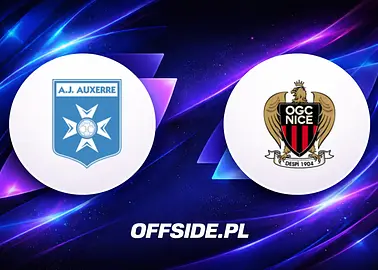 Auxerre - OGC Nice oficjalne składy