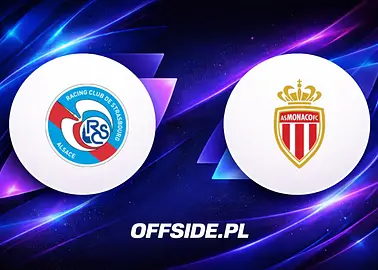 Strasbourg - AS Monaco oficjalne składy
