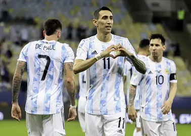 Angel Di María wzrusza się mówiąc o trofeum Mistrzostw Świata