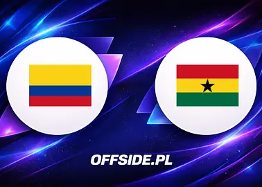 Kolumbia - Ghana oficjalne składy