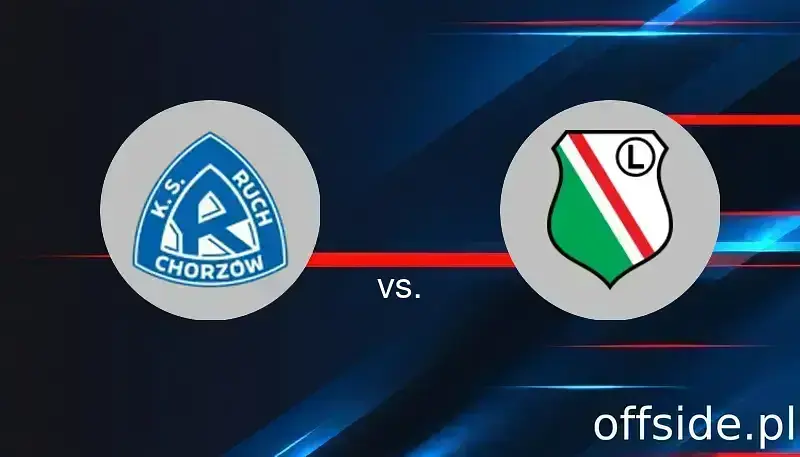 Transmisja Ruch Chorzów - Legia Warszawa: gdzie oglądać? | 02.04.2025