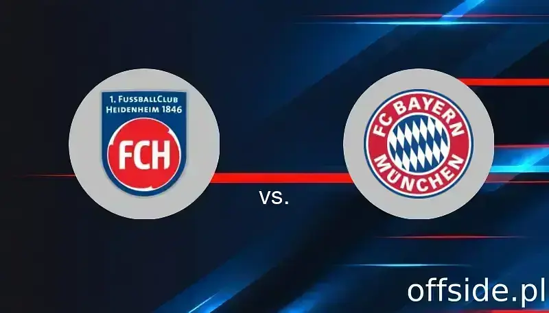 FC Heidenheim - Bayern Monachium: gdzie oglądać? Transmisja TV i Online | 21.12.2025
