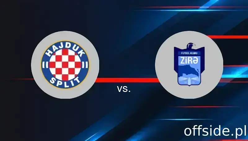 HNK Hajduk Split - Zira: gdzie oglądać? Transmisja TV i Online | 31.07.2025