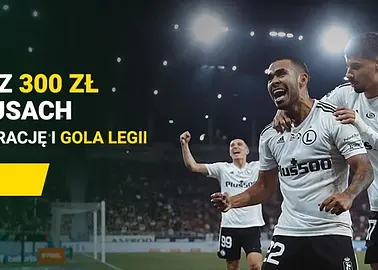 Fortuna - 300 zł za rejestrację i bramkę Legii w meczu z AZ Alkmaar